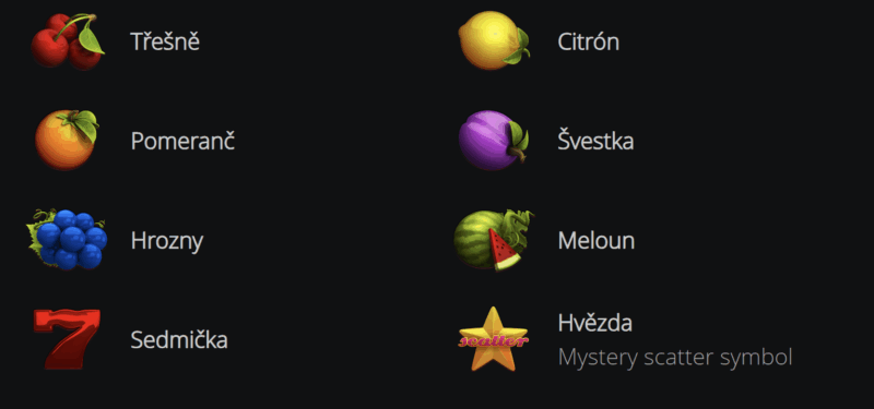 fruit-sizzler-herni-symboly Recenze online casino hry Fruit Sizzler symboly