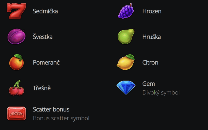 gems-quest-herni-symboly Recenze online casino hry Gems Quest symboly