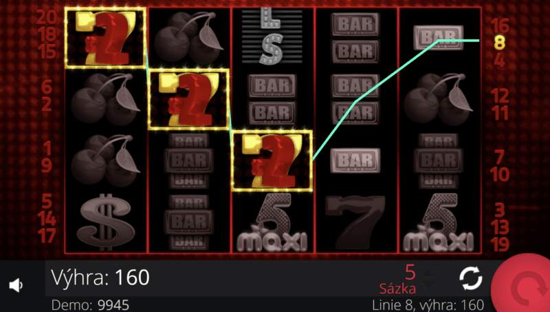 maxi 5 vyhra 2 Recenze online casino hry Maxi 5 výhra