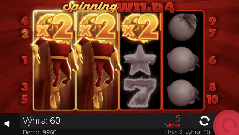 spinnng-wild-super-wild-2 Recenze online casino hry Spinning Wild Super Wild