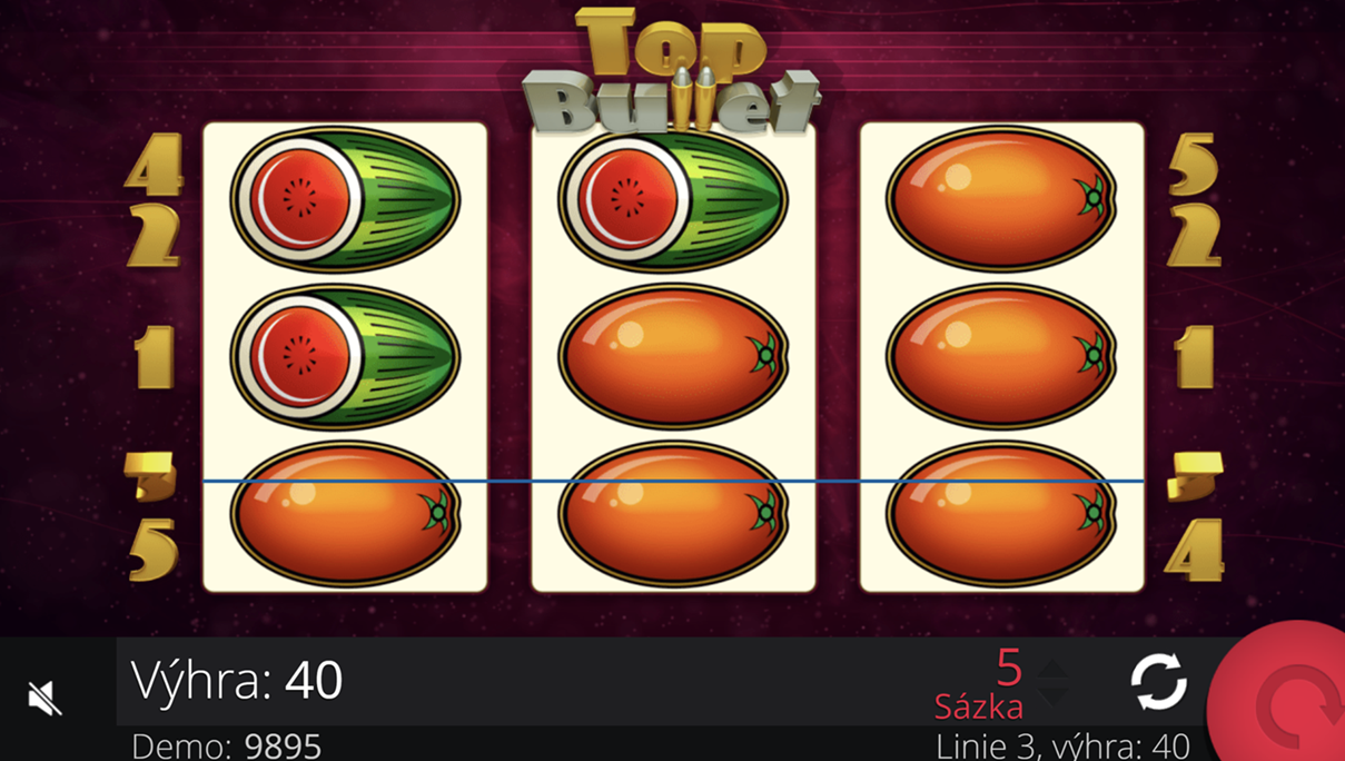 Recenze online casino hry Top Bullet výhra Recenze online casino hry Top Bullet výhra