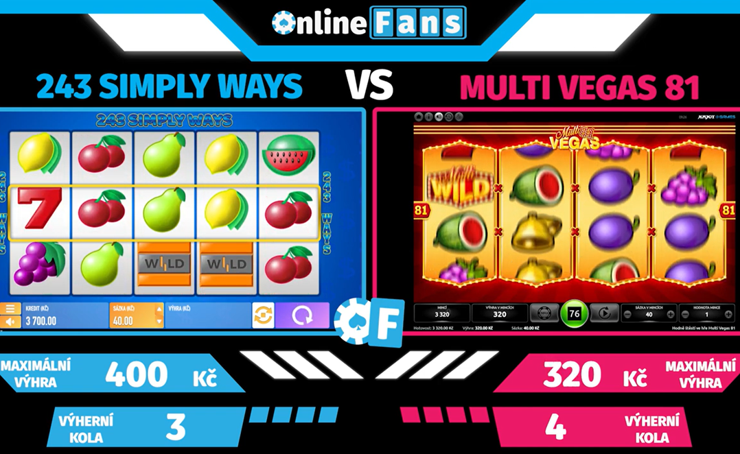 #15 POROVNÁNÍ HER 243 SIMPLY WAYS A MULTI VEGAS 81