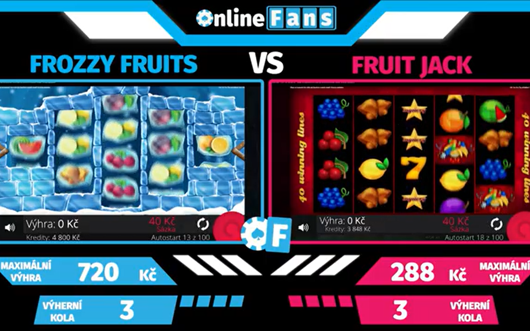 #10 POROVNÁNÍ HER FROZZY FRUITS A FRUIT JACK