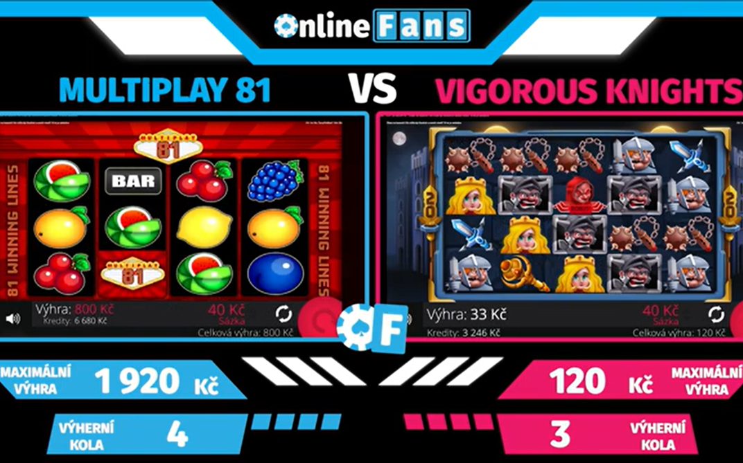#9 POROVNÁNÍ HER MULTIPLAY 81 a VIGOROUS KNIGHTS