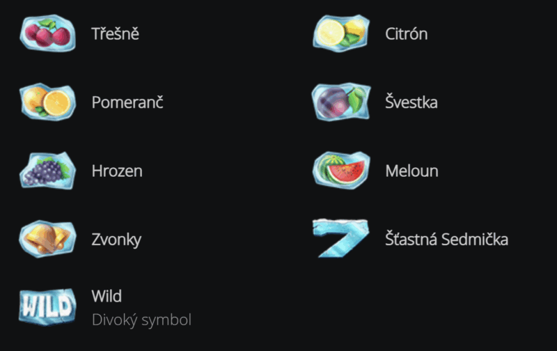 FROZZY FRUITS RECENZE SYMBOLY