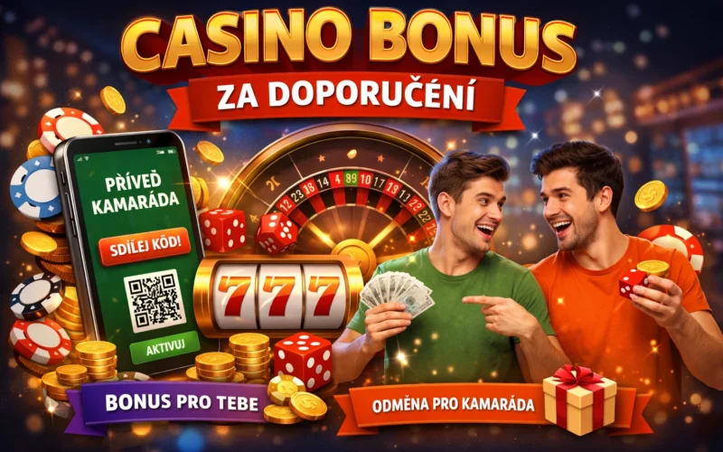 Casino bonus za doporučení: odměna, o které možná nevíte