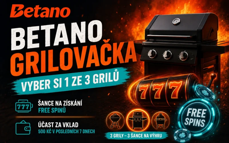 Betano grilovačka: letní várka free spinů na váš talíř
