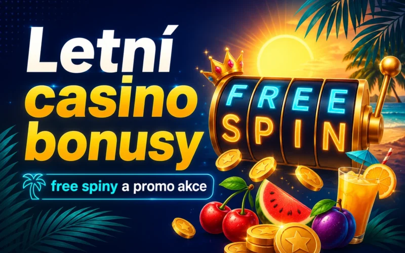 Letní casino bonusy 2026: Nejlepší promo akce a free spiny