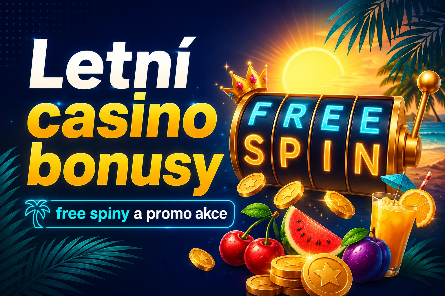 Letní casino bonusy 2026: Nejlepší promo akce a free spiny