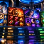 Automaty e-gaming: srovnávací tabulka 17 her