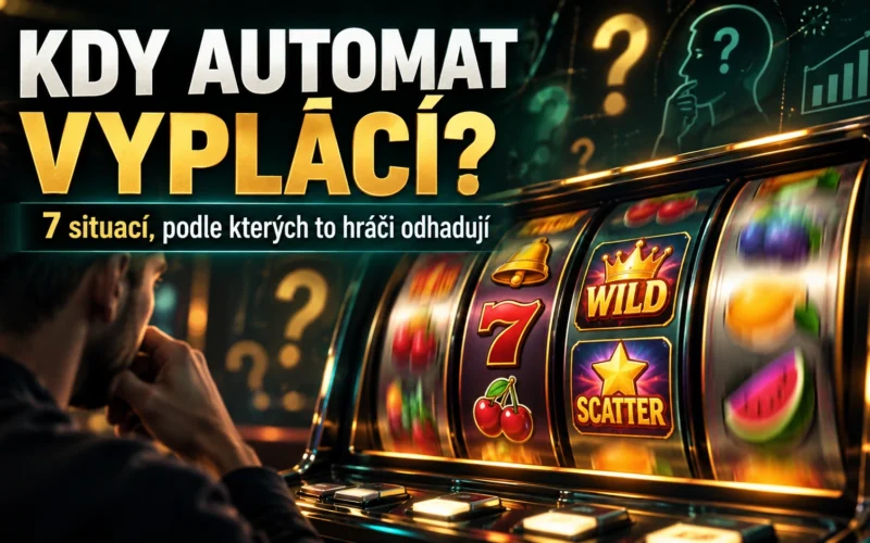 Kdy automat vyplácí? 7 situací, které hráčům napovídají