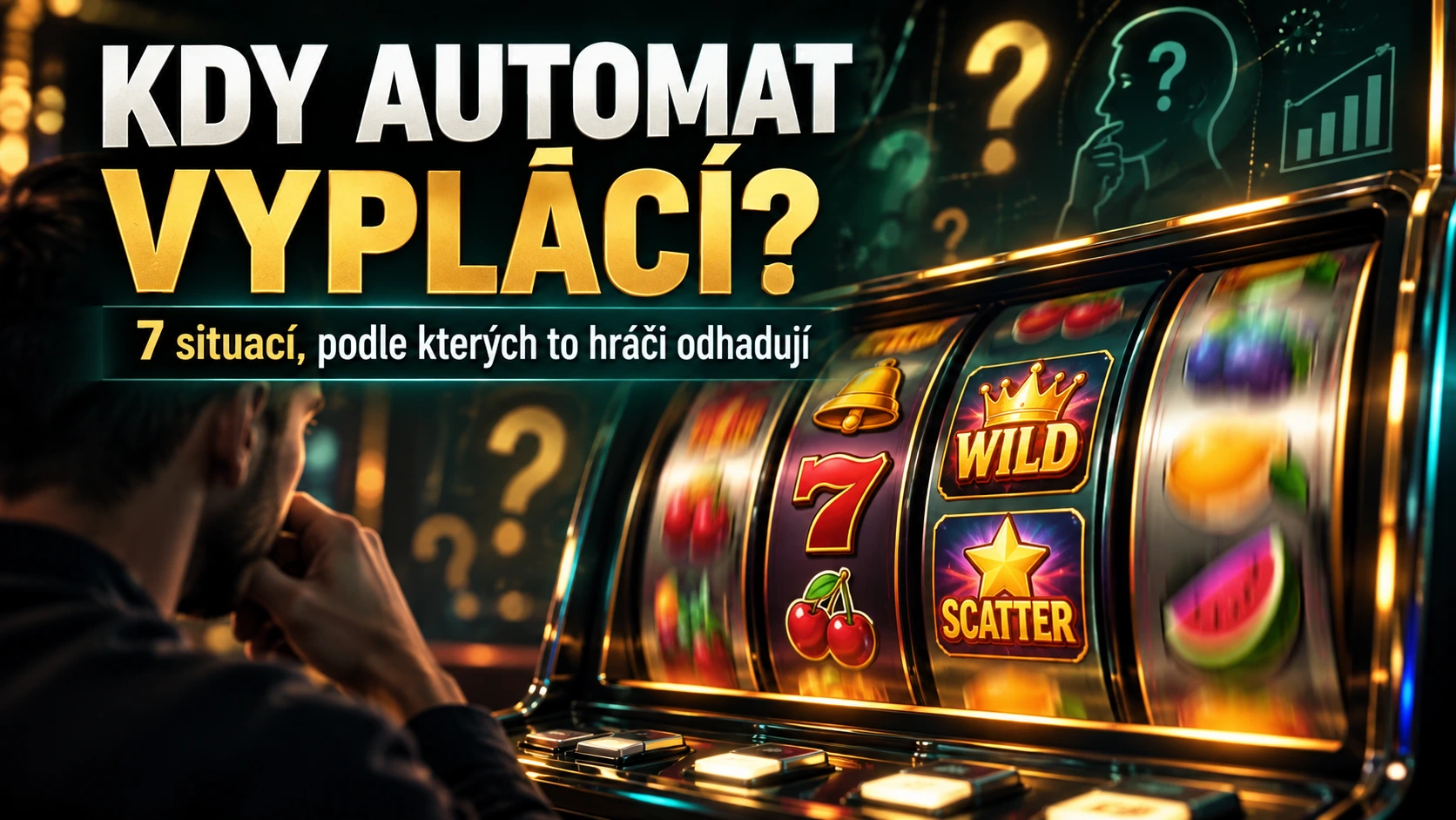 Kdy automat vyplácí? 7 situací, které hráčům napovídají