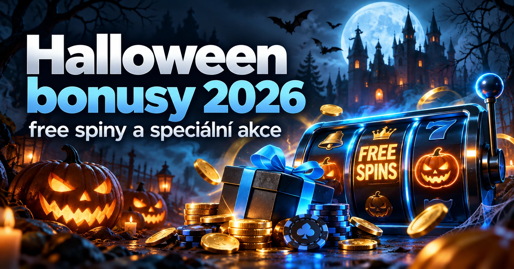 Halloween bonusy 2026 v online casinech: free spiny i peníze na účet